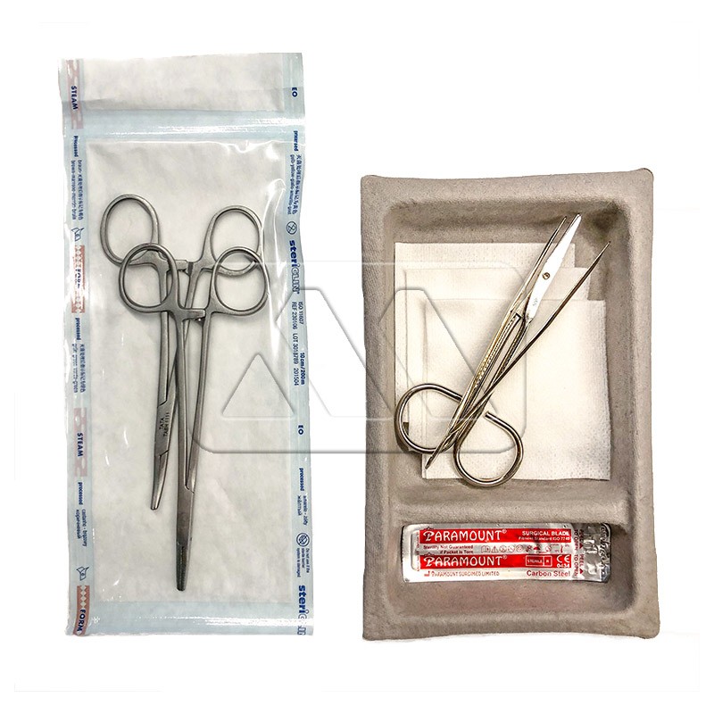 Kit de sutura estéril 17 biodegradable