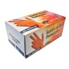 Guante de nitrilo diamantado naranja | MADEGOM Guante de nitrilo diamantado naranja | MADEGOM